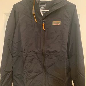 Mountain zip LL Bean rain jacket